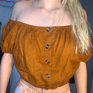 Women’s Medium Heart Hips off the shoulder tops